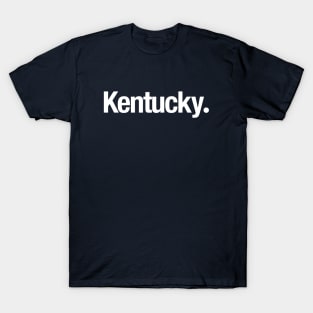 Kentucky. T-Shirt